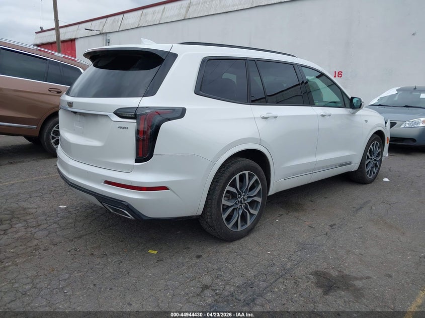 Vin: 1gykpgrs3mz139634, lot: 45441827, cadillac xt6 sport 20214