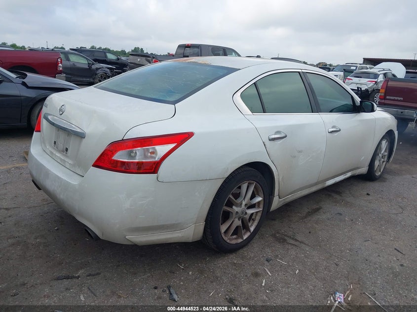 2011 Nissan Maxima 3.5 3.5 S white Lot 111044944523 Vin 1N4AA5AP1BC864573