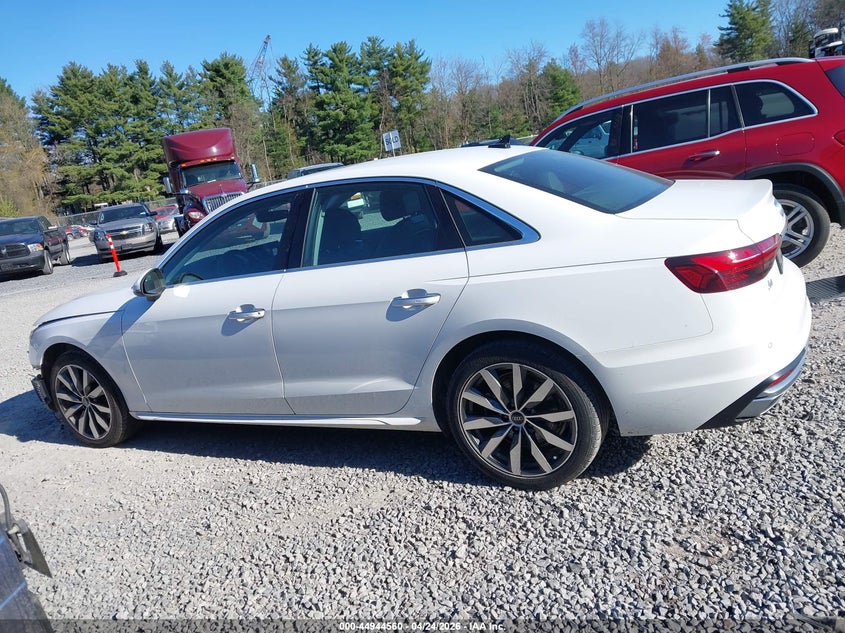 2023 Audi A4 Premium 40 Tfsi Quattro S Tronic VIN: WAUABAF44PN012855 Lot: 44944560