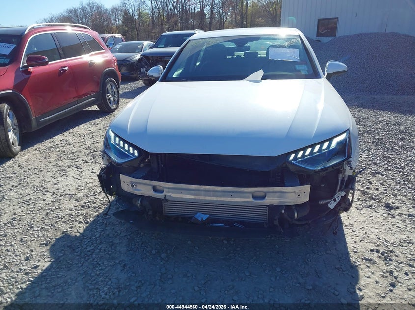2023 Audi A4 Premium 40 Tfsi Quattro S Tronic VIN: WAUABAF44PN012855 Lot: 44944560