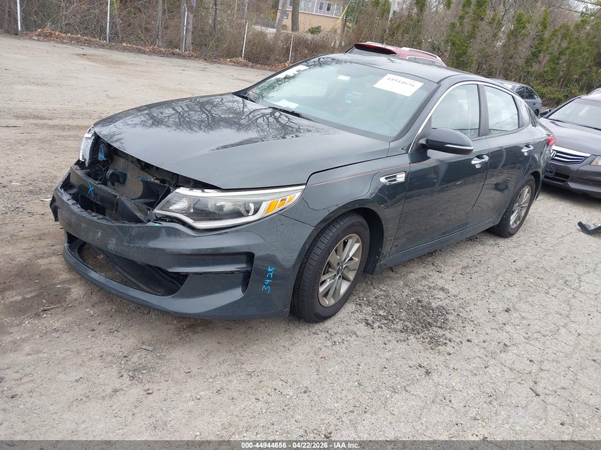 Vin: 5xxgt4l12gg034211, lot: 45442051, kia optima lx turbo 20162