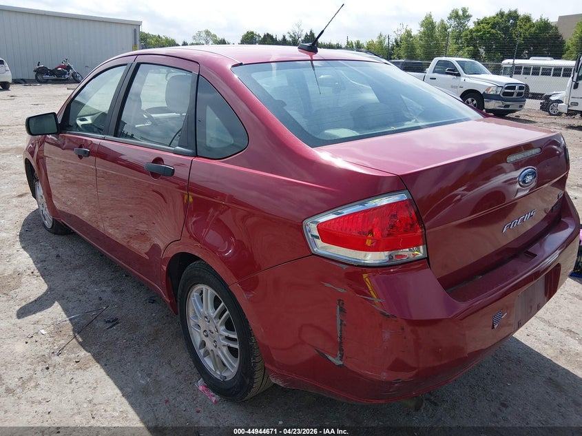 Vin: 1fahp3fnxbw197185, lot: 45442067, ford focus se 20113