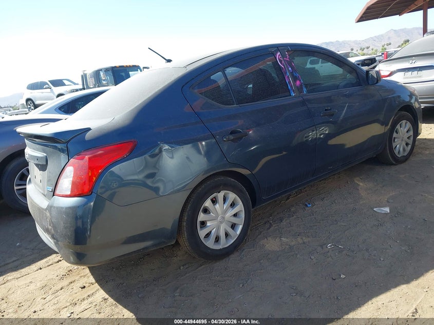 Vin: 3n1cn7ap6fl875990, lot: 45442091, nissan versa 1.6 s+ 20154
