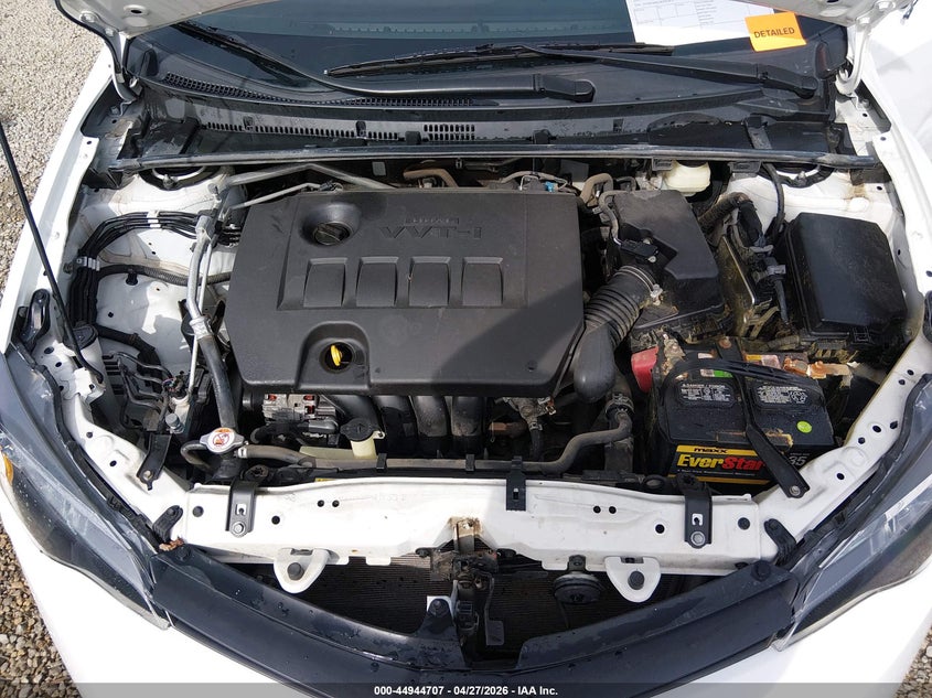2019 TOYOTA COROLLA SEDAN 1.8L I-4 DOHC, VVT, 132HP