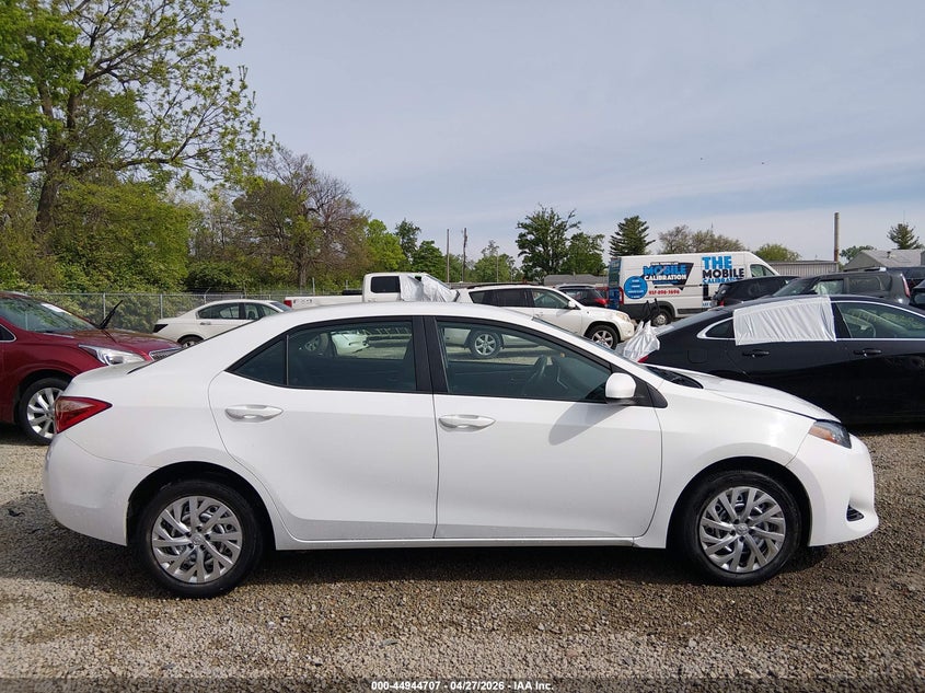 2019 TOYOTA COROLLA SEDAN 1.8L I-4 DOHC, VVT, 132HP