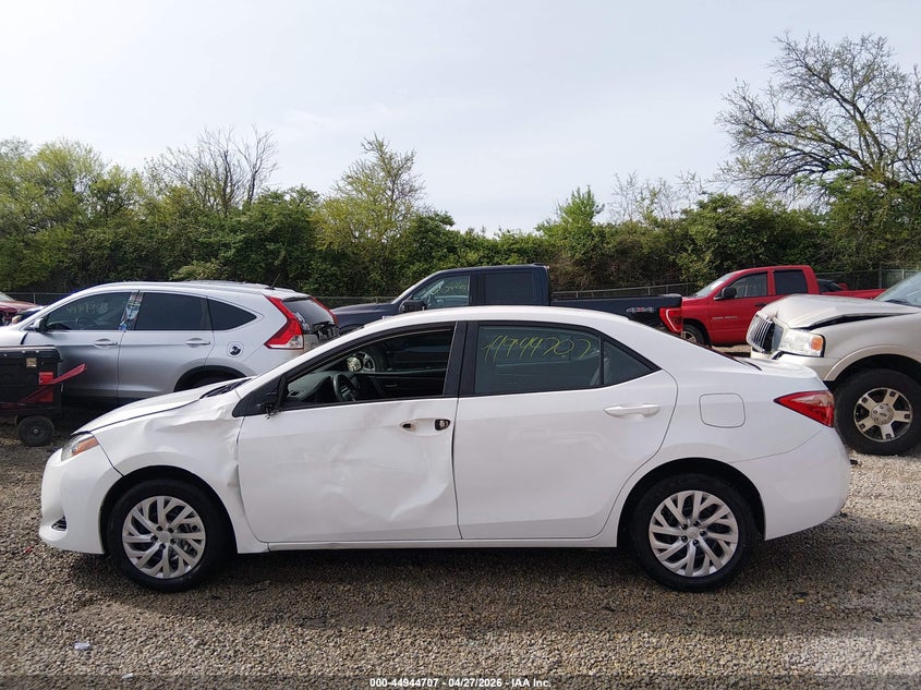 2019 TOYOTA COROLLA SEDAN 1.8L I-4 DOHC, VVT, 132HP
