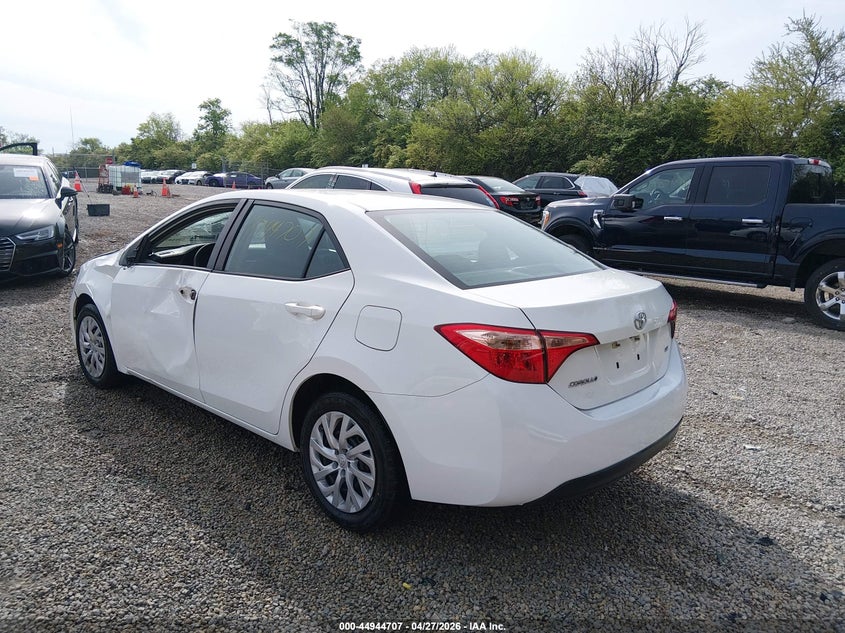 2019 TOYOTA COROLLA SEDAN 1.8L I-4 DOHC, VVT, 132HP