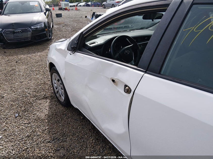 2019 TOYOTA COROLLA SEDAN 1.8L I-4 DOHC, VVT, 132HP