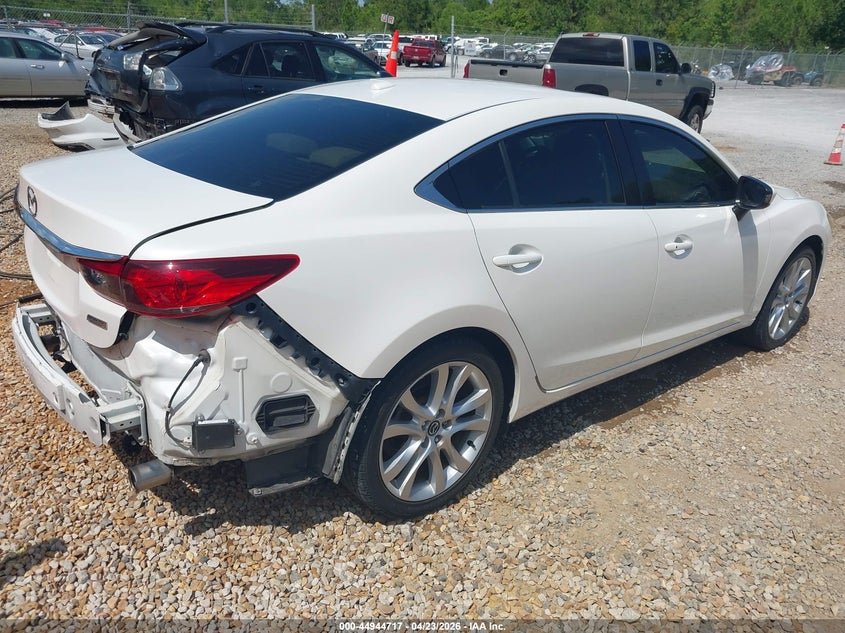 Vin: jm1gj1v65f1178228, lot: 45442113, mazda mazda6 i touring 20154