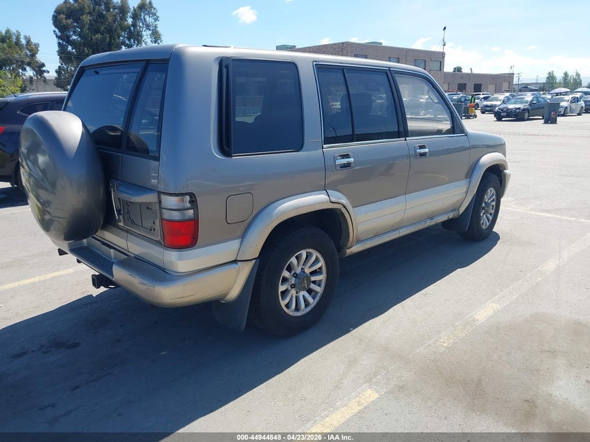 ISUZU TROOPER 2001 VIN JACDJ58X617J14525