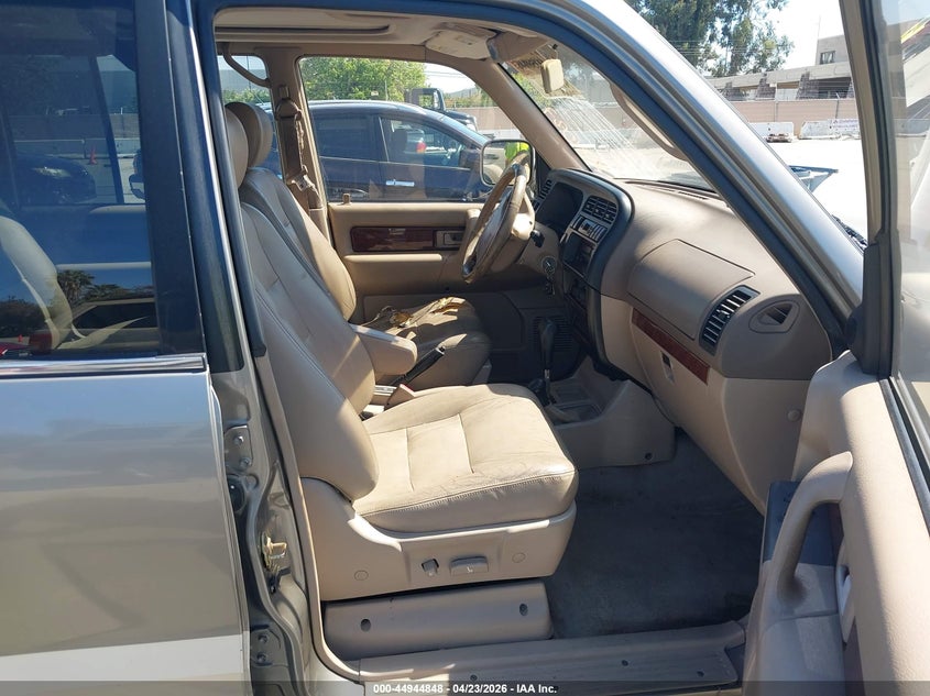 ISUZU TROOPER 2001 VIN JACDJ58X617J14525
