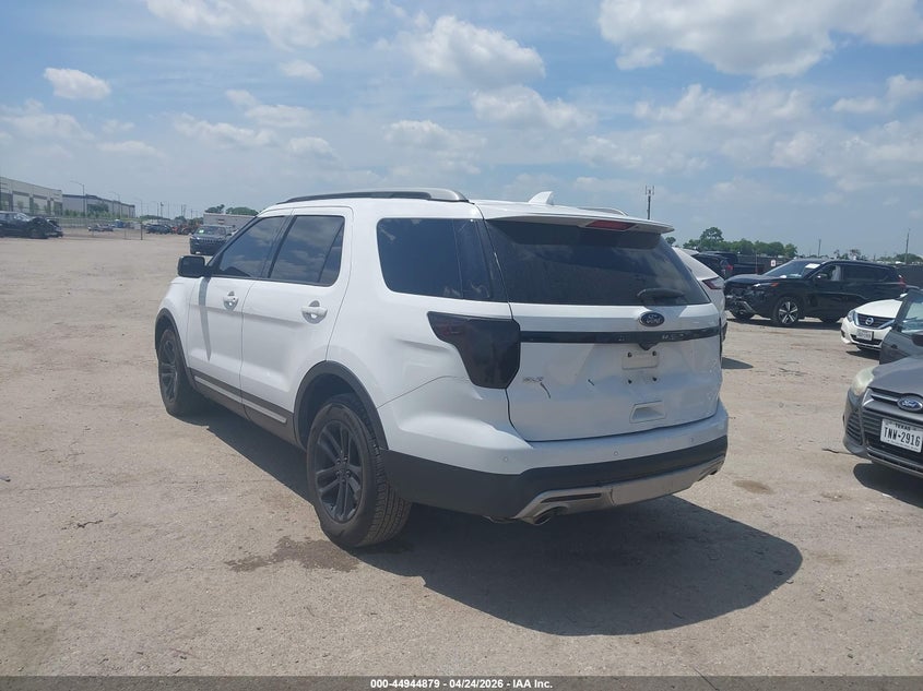 Vin: 1fm5k7d84hgd16850, lot: 45442275, ford explorer xlt 20173