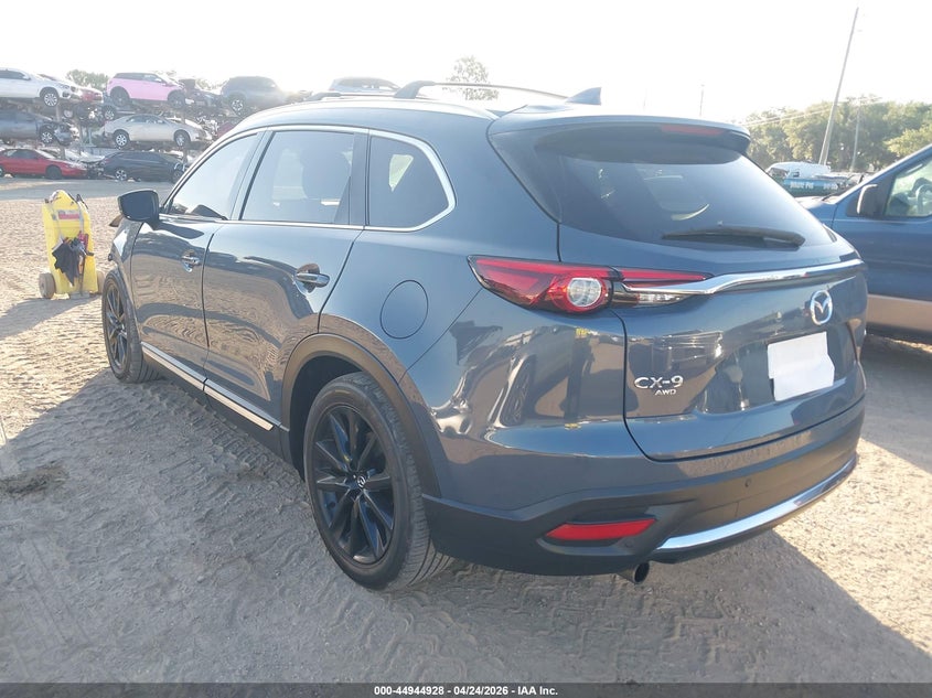 Vin: jm3tcbdy0m0532751, lot: 45442324, mazda cx-9 carbon edition 20213