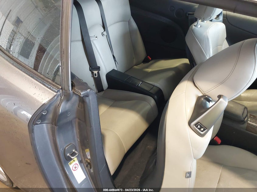 2012 Lexus Is 3.5 Is 350C grey Lot 111044944973 Vin JTHFE2C23C2508796