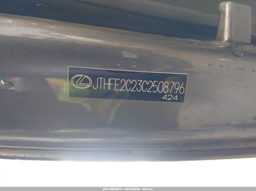 JTHFE2C23C2508796 2012 Lexus Is 3.5 Is 350C grey