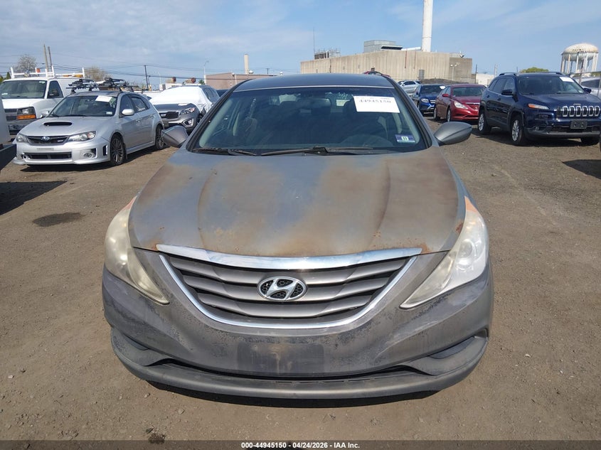 2012 Hyundai Sonata 2.4 Gls grey Lot 111044945150 Vin 5NPEB4AC6CH397513
