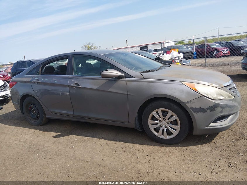 2012 Hyundai Sonata 2.4 Gls grey Lot 111044945150 Vin 5NPEB4AC6CH397513