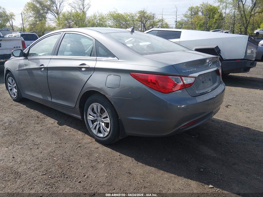 2012 Hyundai Sonata 2.4 Gls grey Lot 111044945150 Vin 5NPEB4AC6CH397513