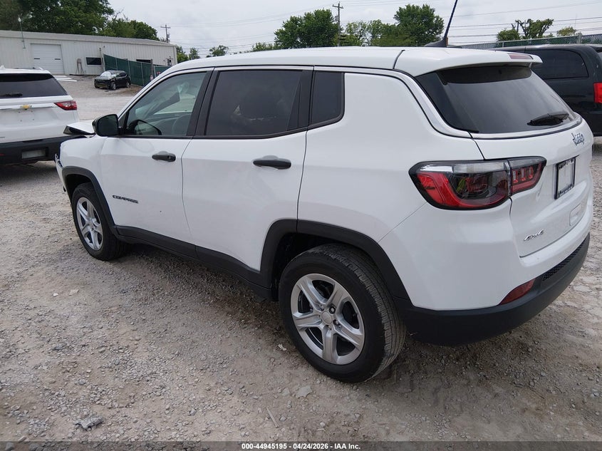 Vin: 3c4njdan6rt104304, lot: 45442591, jeep compass sport 4x4 20243