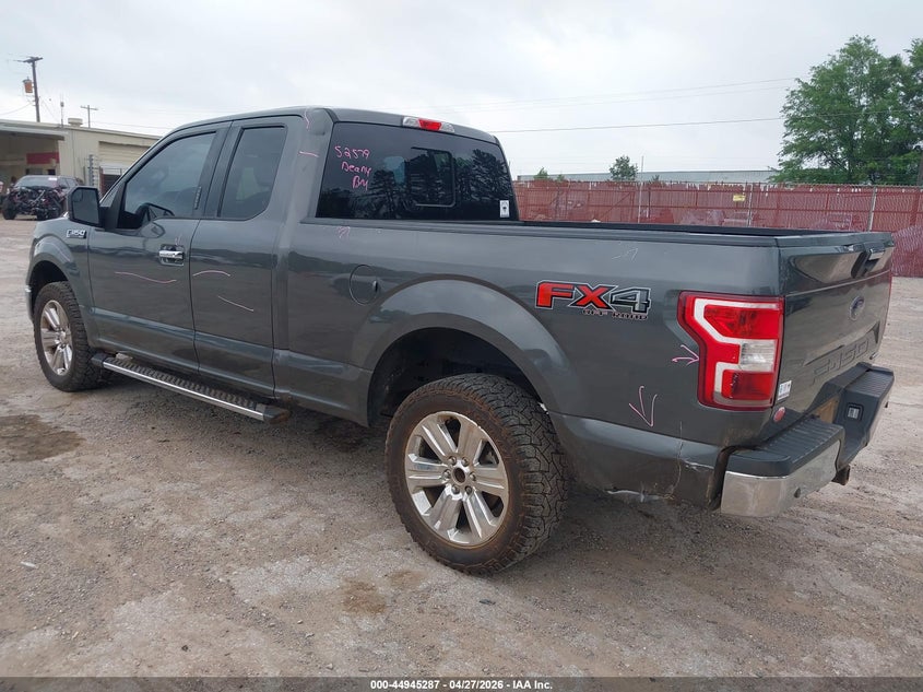 VIN 1FTEX1EP3JKC38055 2018 FORD F-150 XLT