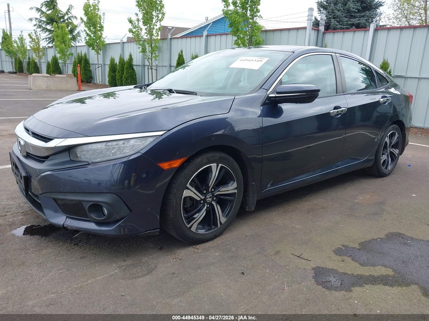 2016 Honda Civic Touring 19XFC1F99GE223328 photo 1