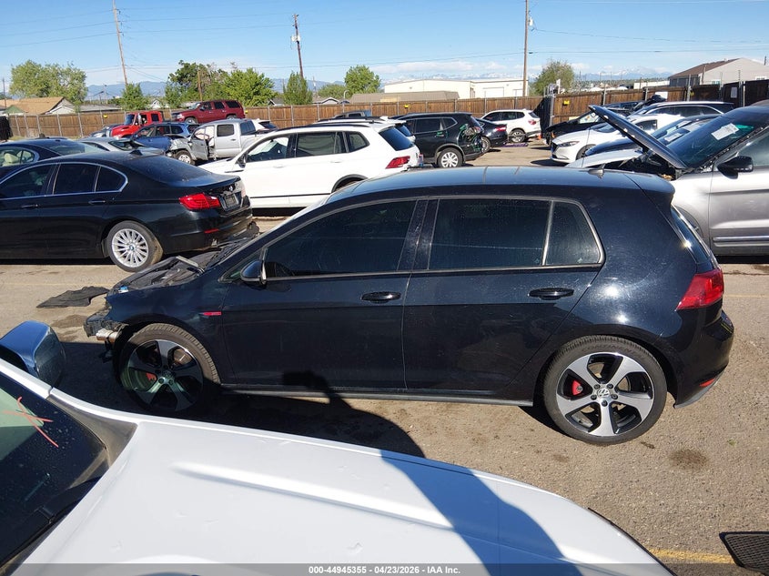 2015 Volkswagen Golf Gti 2.0T Autobahn 4-Door VIN: 3VW4T7AU8FM042907 Lot: 44945355