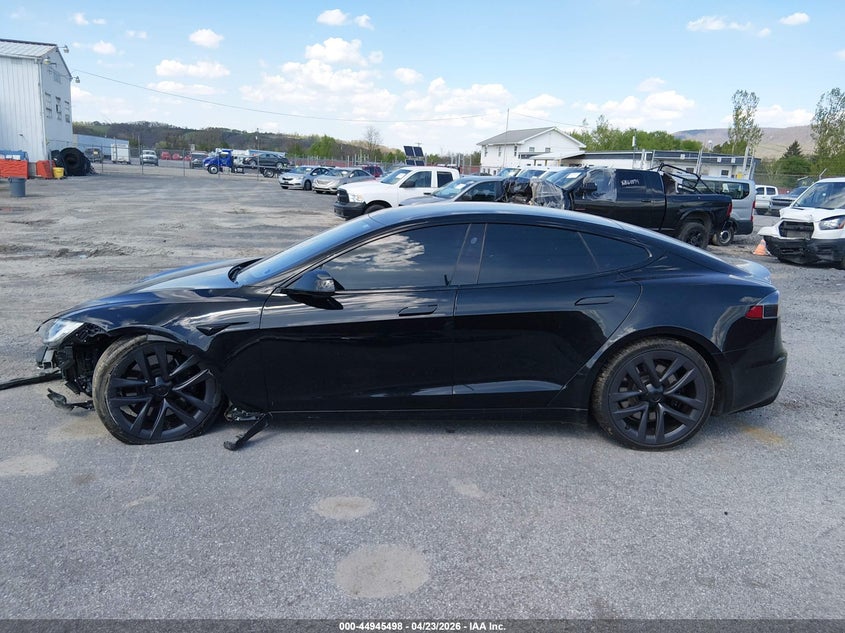 2021 Tesla Model S Long Range Dual Motor All-Wheel Drive VIN: 5YJSA1E5XMF448768 Lot: 44945498