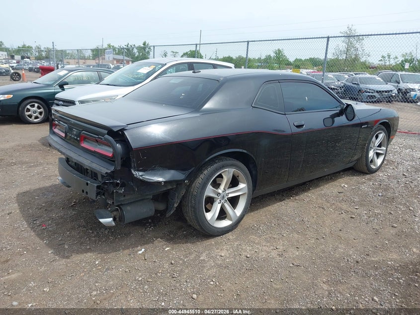 Vin: 2c3cdzbt4hh609035, lot: 45442906, dodge challenger r/t 20174