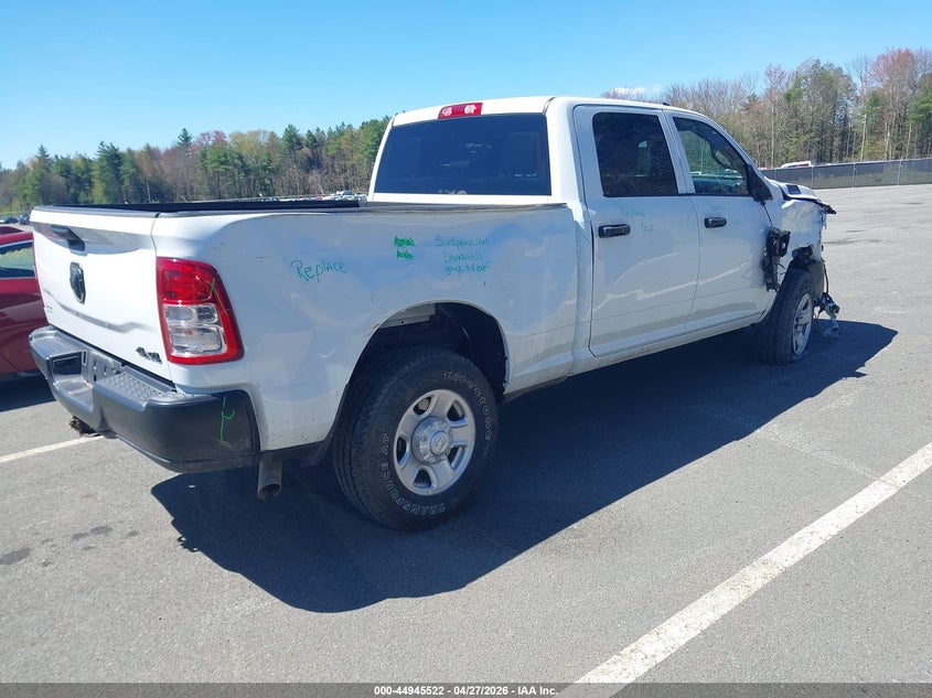 Vin: 3c6ur5cj5rg126900, lot: 45442918, ram 2500 tradesman  4x4 6'4 box 20244