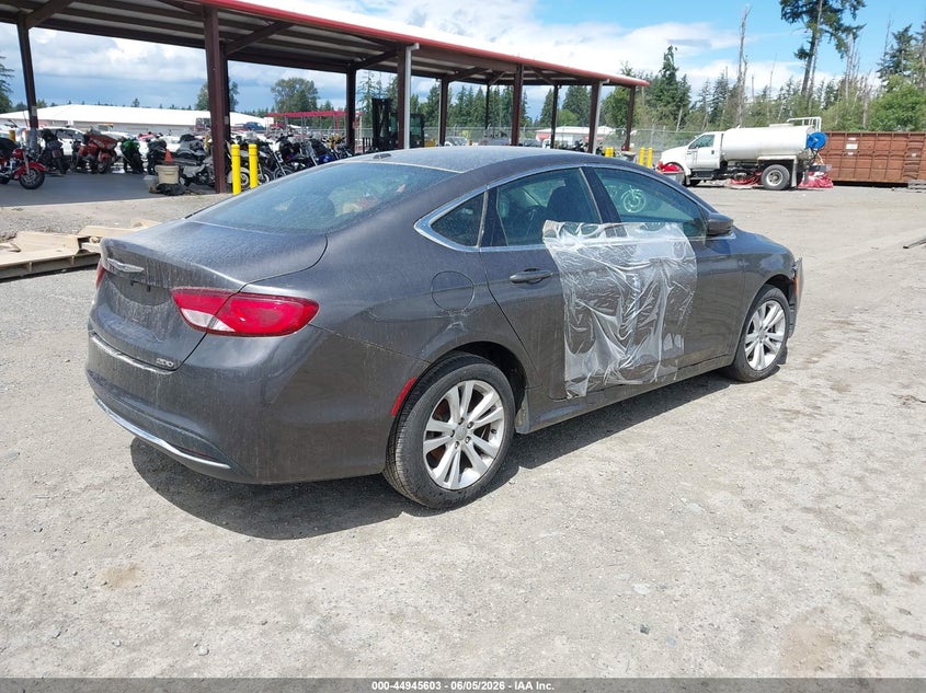 Vin: 1c3cccab2fn725900, lot: 45442999, chrysler 200 limited 20154
