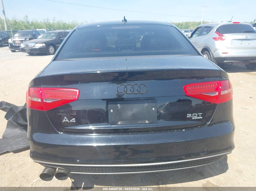 2014 Audi A4 2.0T Premium VIN: WAUDFAFL1EN028114 Lot: 44945739