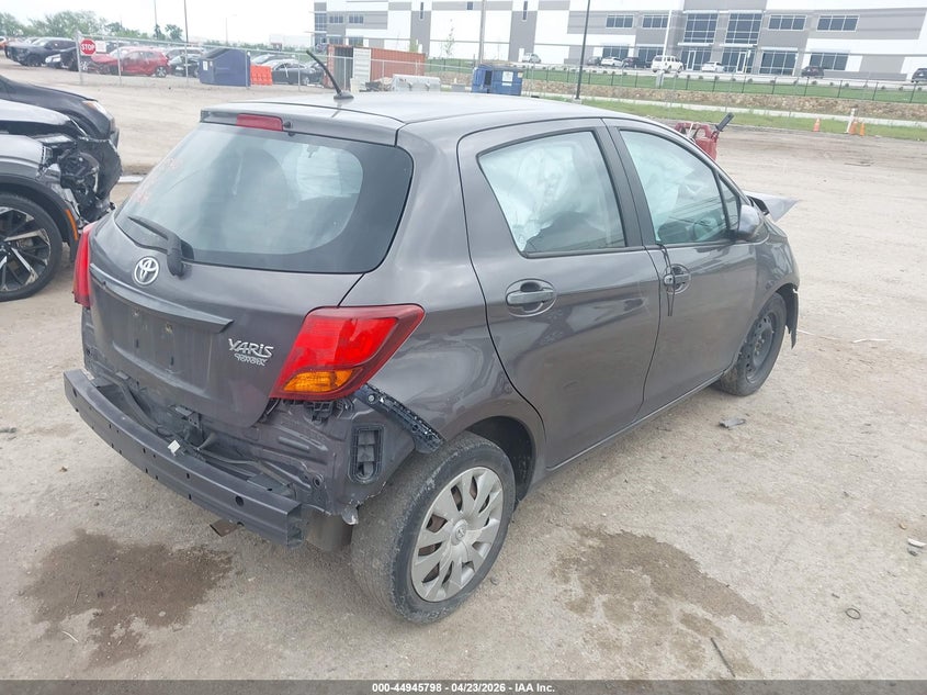 Vin: vnkktud32ga069408, lot: 45443194, toyota yaris l 20164
