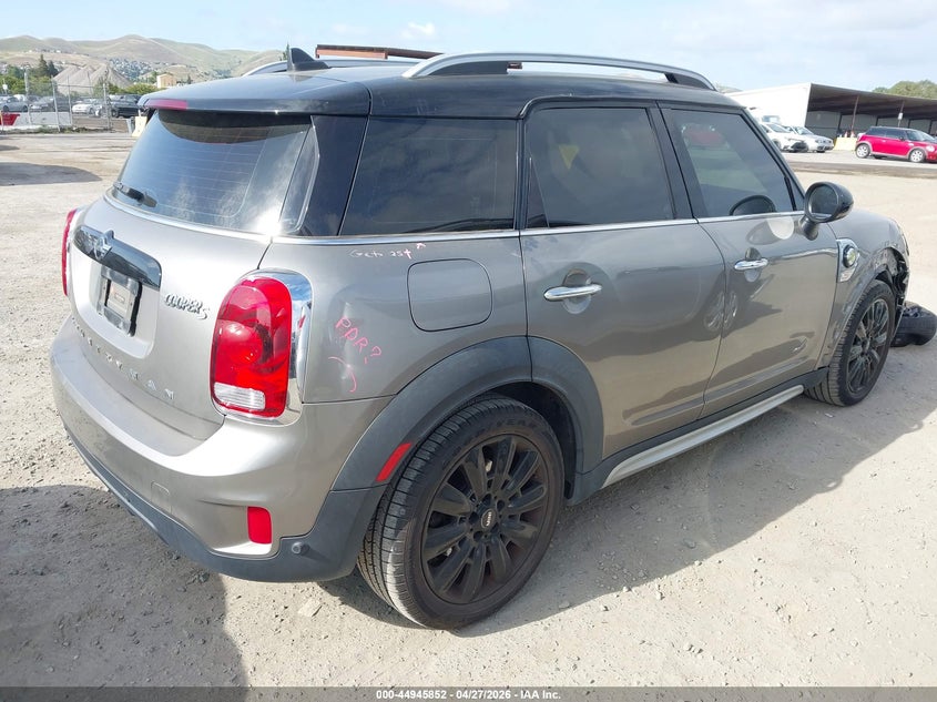 Vin: wmzyu7c44j3b86157, lot: 45443248, mini e countryman cooper s 20184