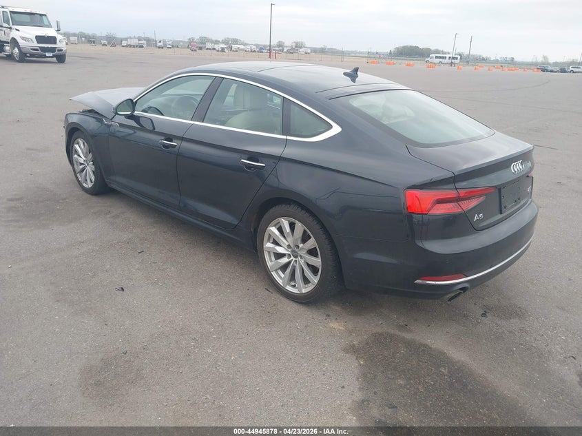 Vin: waubncf55ja008716, lot: 45443274, audi a5 2.0t premium 20183