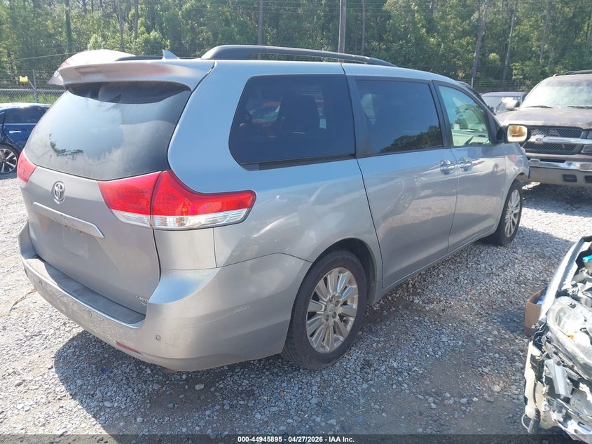 2012 Toyota Sienna Limited 7 Passenger