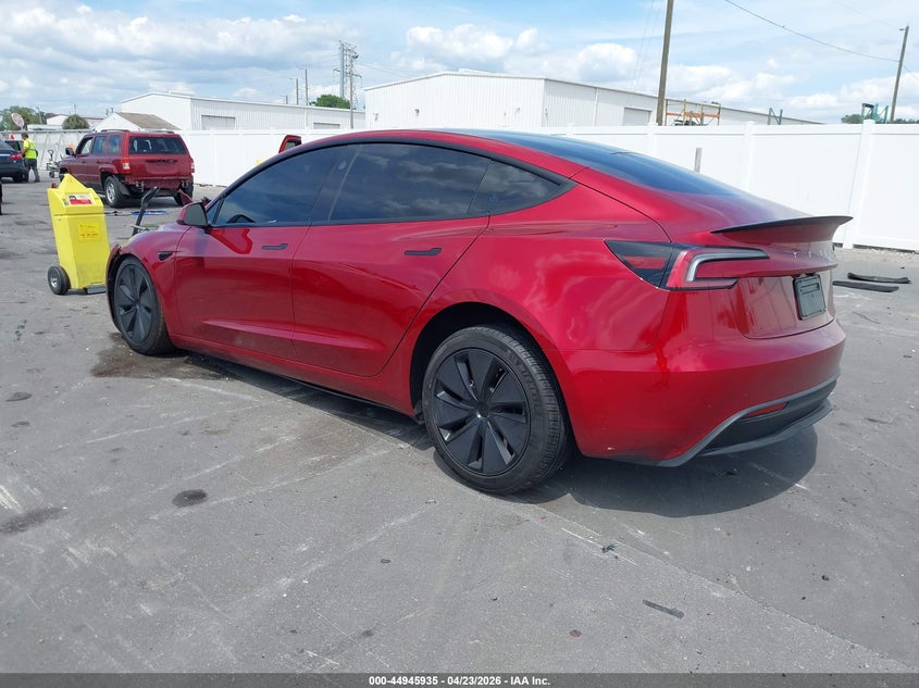 Vin: 5yj3e1ea3sf953070, lot: 45443331, tesla model 3 long range rear-wheel drive/standard rear-wheel drive 20253