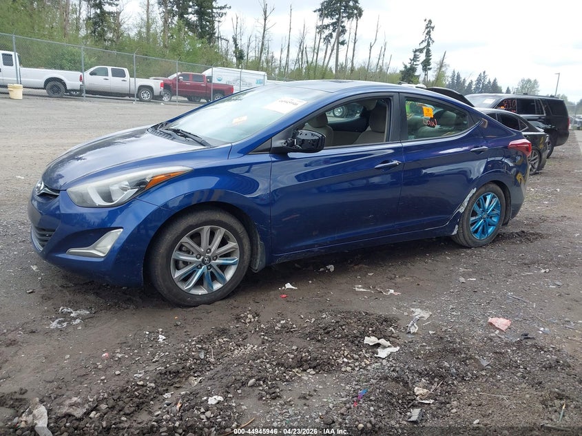 2015 Hyundai Elantra Se 5NPDH4AE1FH585839 photo 1