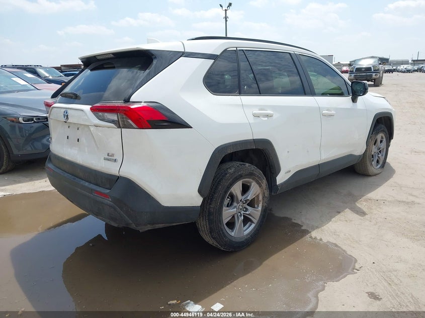 VIN JTMLWRFV4ND142841 2022 TOYOTA RAV4 HYBRID LE
