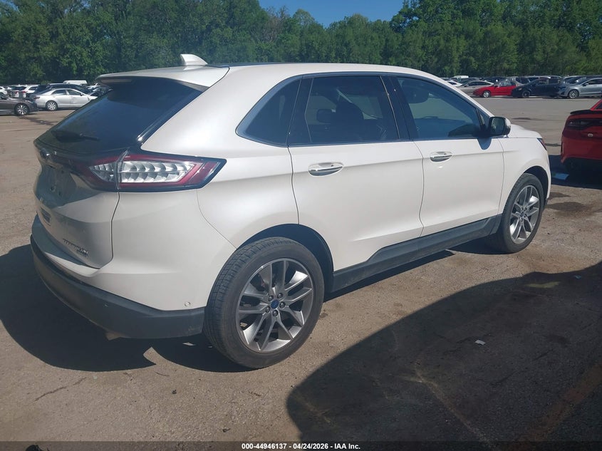 Vin: 2fmpk4k98hbc21816, lot: 45443533, ford edge titanium 20174