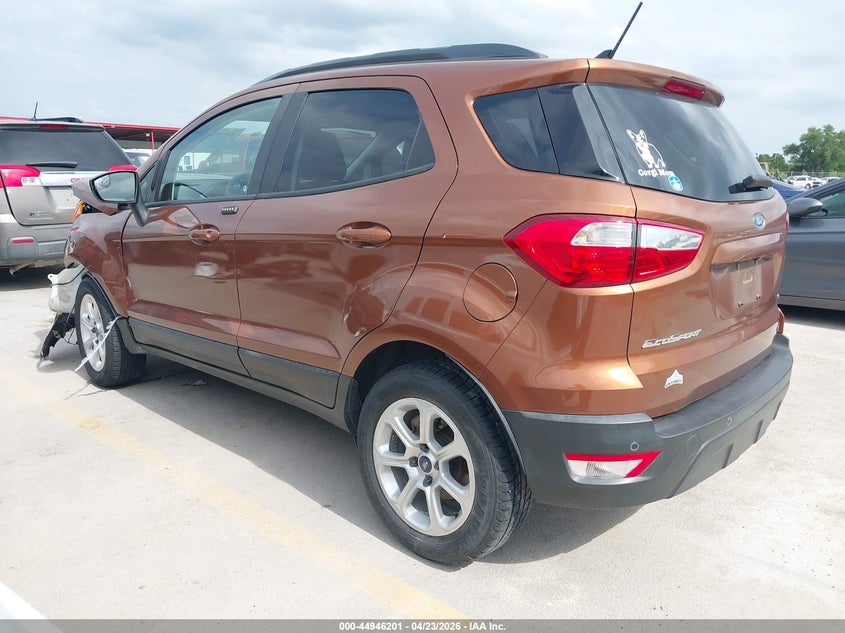 2018 FORD ECOSPORT SPORT UTILITY VEHICLE 1.0L I-3 DI, DOHC, VVT, TURBO, 123HP