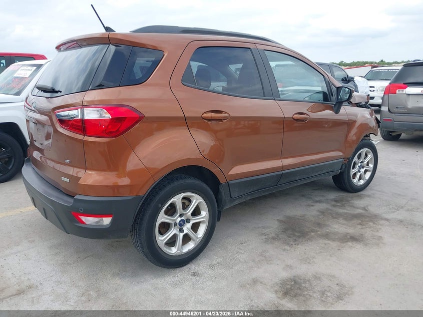 2018 FORD ECOSPORT SPORT UTILITY VEHICLE 1.0L I-3 DI, DOHC, VVT, TURBO, 123HP