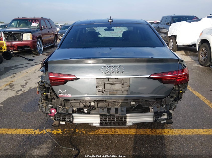2020 Audi A4 Premium 40 Tfsi Front-Wheel Drive S Tronic VIN: WAUGMAF43LN005359 Lot: 44946301