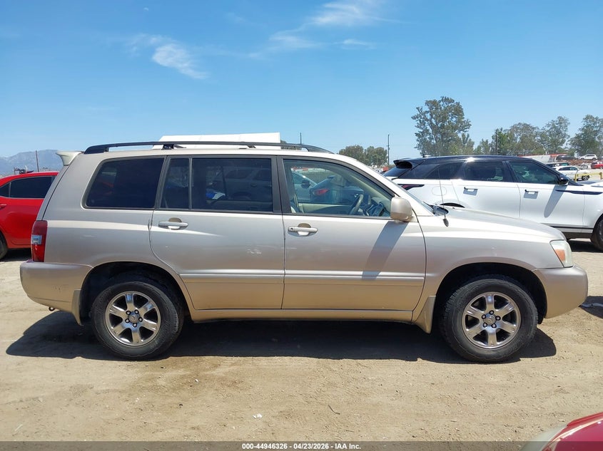 2005 Toyota Highlander V6 VIN: JTEGP21A550076961 Lot: 44946326