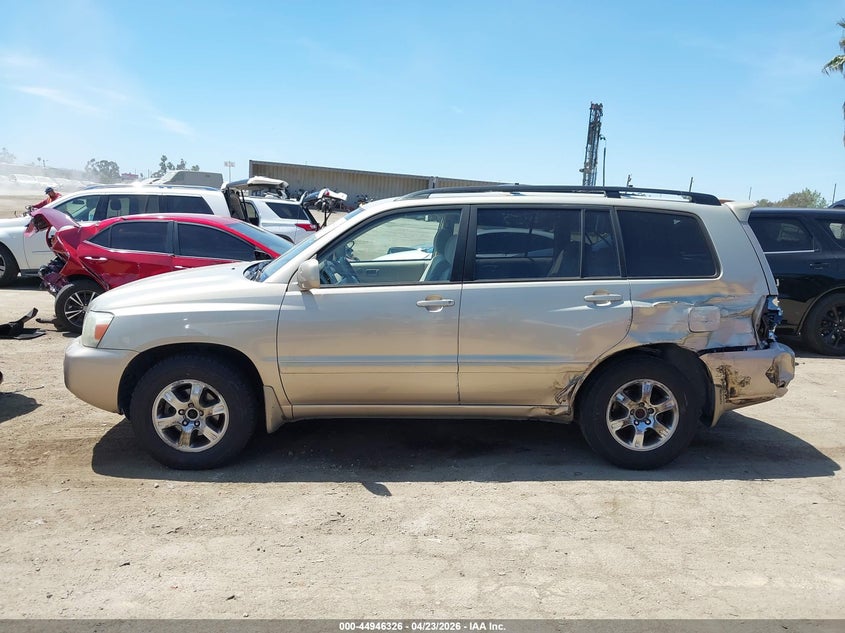 2005 Toyota Highlander V6 VIN: JTEGP21A550076961 Lot: 44946326