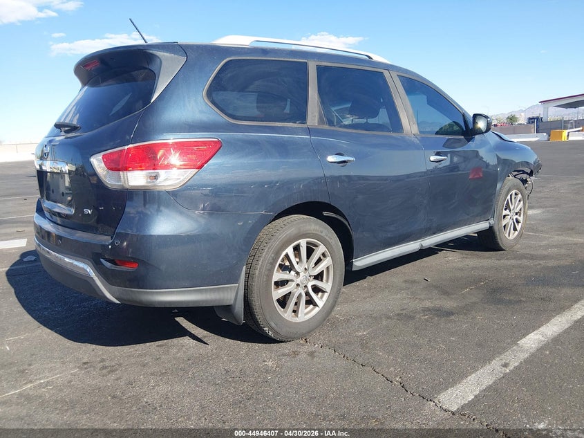 2013 NISSAN PATHFINDER SPORT UTILITY VEHICLE 3.5L V-6 DOHC, VVT, 260HP