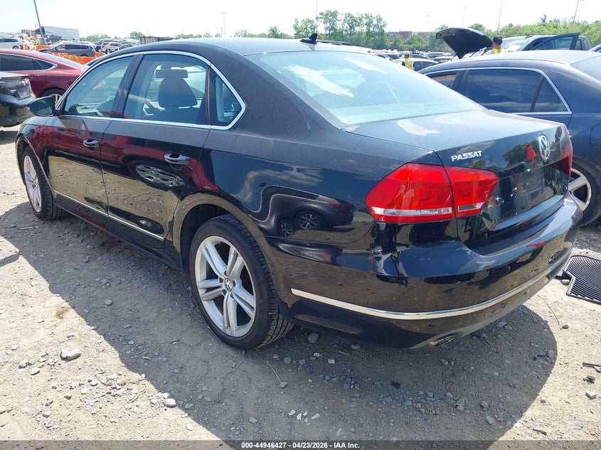 2012 Volkswagen Passat 2.0L Tdi Sel Premium