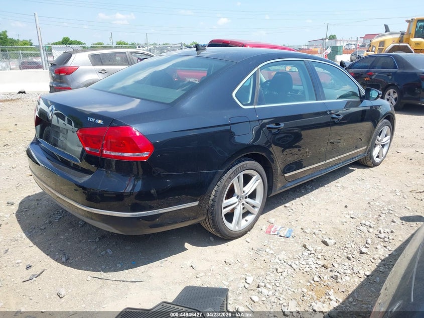2012 Volkswagen Passat 2.0L Tdi Sel Premium