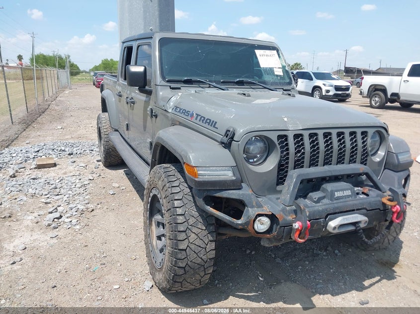 Vin: 1c6hjtag4ml583326, lot: 45443833, jeep gladiator texas trail 4x4 2021 img_1