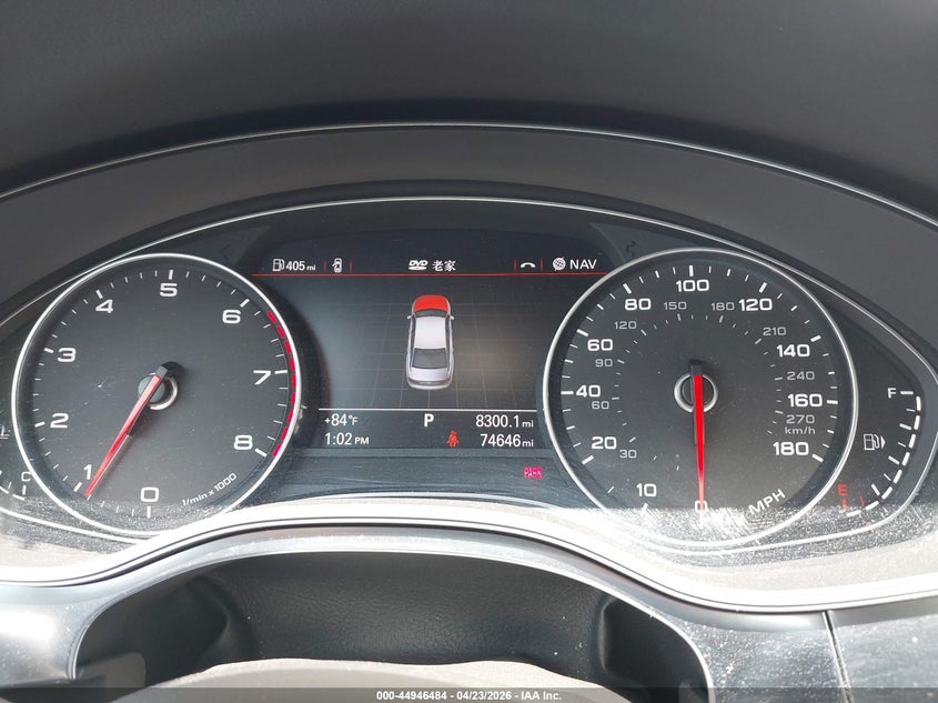 2014 Audi A6 2.0T Premium VIN: WAUGFAFC9EN004771 Lot: 44946484