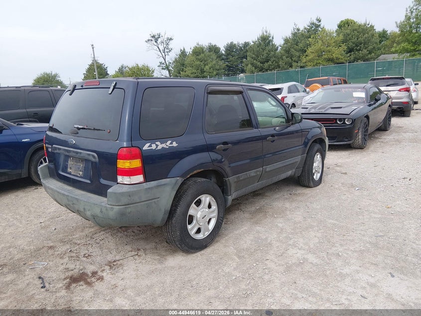 2004 FORD ESCAPE SPORT UTILITY VEHICLE 3.0L V-6 DOHC, 201HP